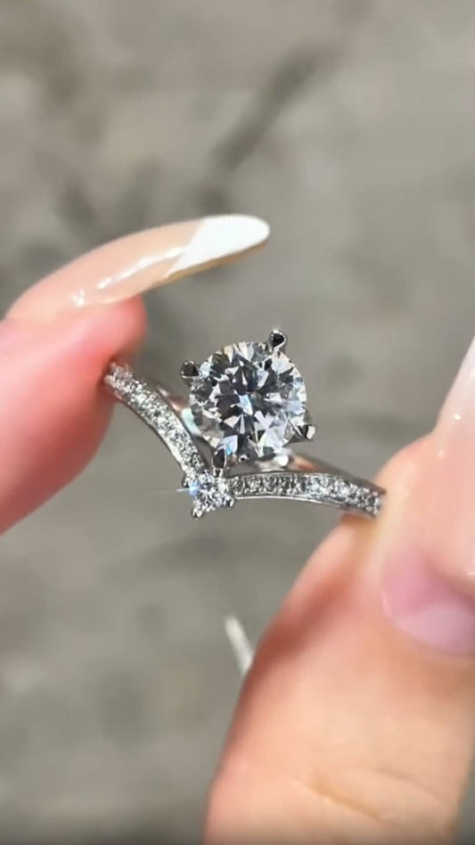 1.00ct Lab-Grown Diamond Style-Queen’s Crown 2| IGI Certified | PT950 Platinum