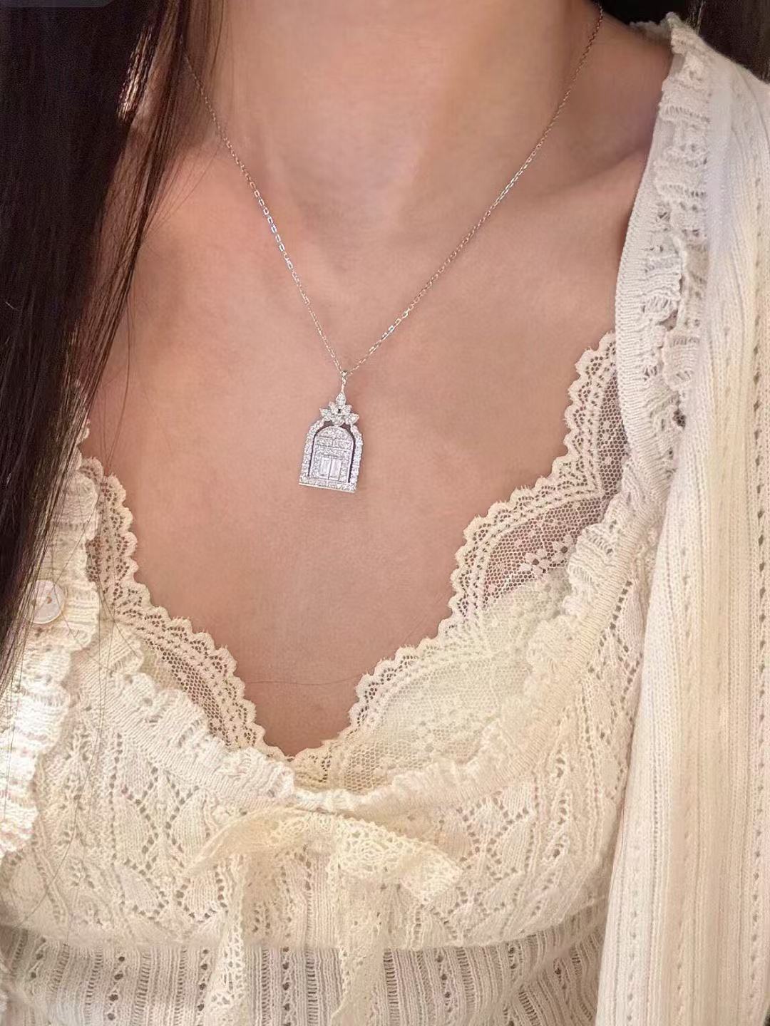 Full_Pave_Lab_Diamond_Necklace_PT950_Platinum_Statement_Design-2_Now_on_Sale-3