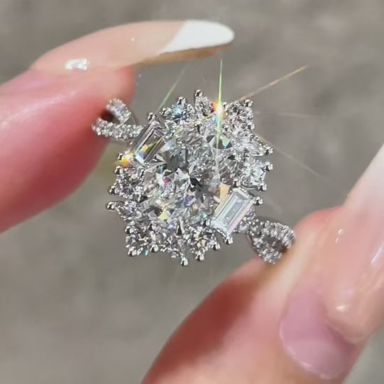 1.00ct Lab-Grown Diamond Style-Lolita| IGI Certified | PT950 Platinum