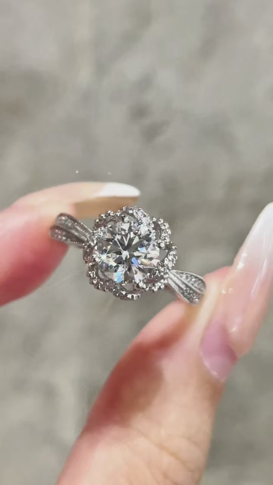 1.00ct Lab-Grown Diamond Style-Cinderella| IGI Certified | PT950 Platinum